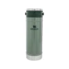 Stanley 16oz Classic Travel Press Hammertone Green -Camping And Hiking 022 5