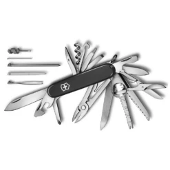 Victorinox Swiss Champ - Black -Camping And Hiking 1.6795.3 5