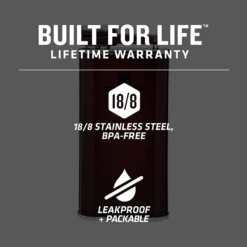 Stanley Classic Easy Fill 8oz Wide Mouth Flask -Camping And Hiking 10 00837 190 4