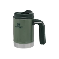 Stanley Classic Vacuum Steel Camp Mug 16oz Hammertone Green -Camping And Hiking 10 01693 009 5