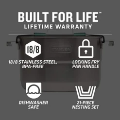 Stanley Adventure Full Kitchen Base Camp Cooking Set -Camping And Hiking 10 02479 025 8
