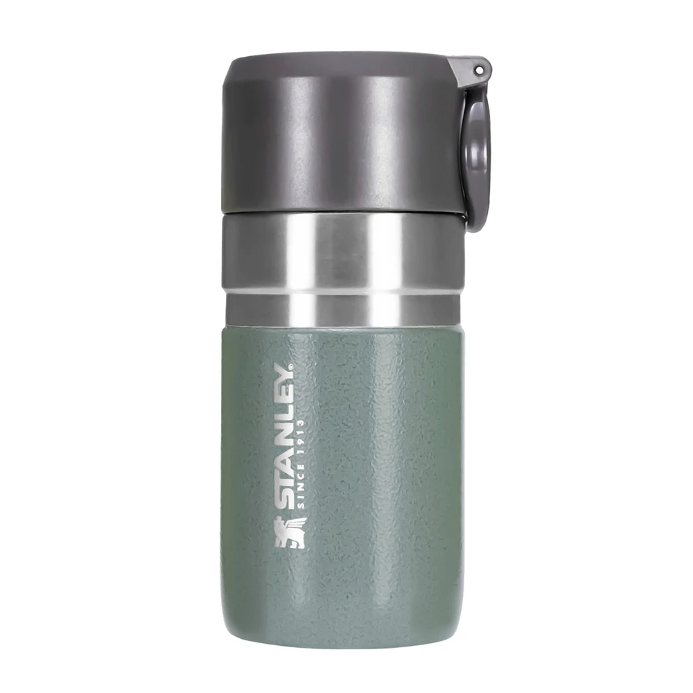 Stanley Go Slim Vacuum Bottle 9.5oz - Hammertone Green 3 Stanley Go Slim Vacuum Bottle 9.5oz - Hammertone Green