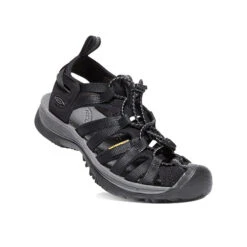 Keen Whisper (Women) - Black/Magnet -Camping And Hiking 1018227 3Q PDP