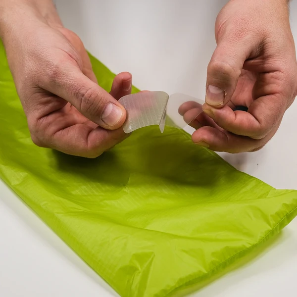 Gear Aid Tenacious Tape Silnylon Patches Gray 3" X 5" 6 Gear Aid Tenacious Tape Silnylon Patches Gray 3" X 5" - Image 4