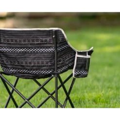 KZM New Hug Chair Black -Camping And Hiking 10 486b9772 19e4 4d5d 8402 1e0a3a814424