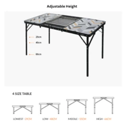 KZM Connect 3 Folding BBQ Table 13 KZM Connect 3 Folding BBQ Table -Camping And Hiking 10 945219cf b068 4a62 9d05 893c0cd6a88a