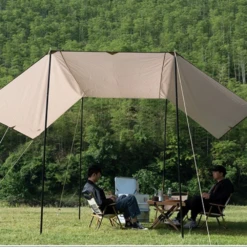 Adventurer Tanxianzhe Waterproof Awning Anti-tearing Sunshade Tarp Outdoor Camping Tan -Camping And Hiking 11 23872ff9 dbca 4aa7 8244 fdb19684ebea