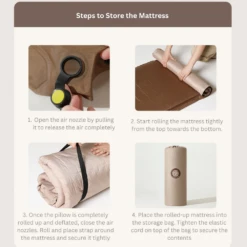 CSTUR Camping Inflatable Bed - Tan 19 CSTUR Camping Inflatable Bed - Tan -Camping And Hiking 11 964fd094 c22d 4ab4 8ae7 41d4e1be72e0