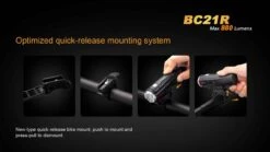 Fenix BC21R USB Rechargable Bicycle Light 880 Lumens 36 Fenix BC21R USB Rechargable Bicycle Light 880 Lumens -Camping And Hiking 11 BC21R 38840.1450900824