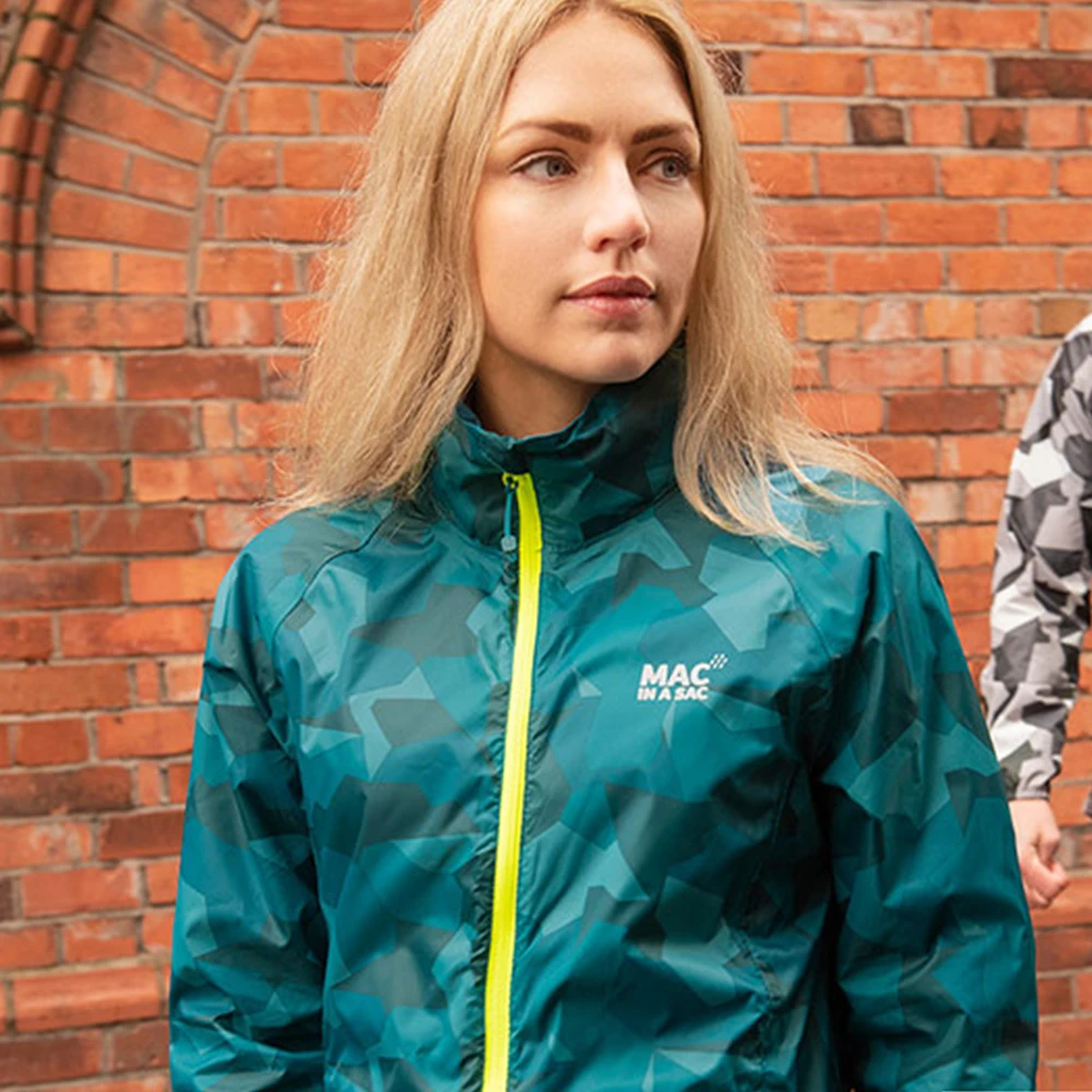 Mac In A Sac Edition - Unisex Waterproof Packable Camo Jacket Windbreaker 12 Mac In A Sac Edition - Unisex Waterproof Packable Camo Jacket Windbreaker - Image 10