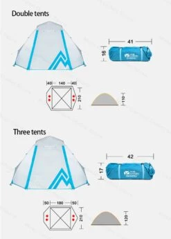 Mobi Garden Camping Tent 3P -Camping And Hiking 13 3