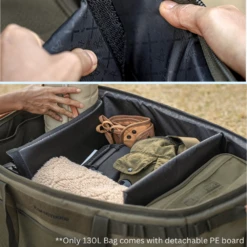 KZM Field Multi Carry Bag 100L & 130L 18 KZM Field Multi Carry Bag 100L & 130L -Camping And Hiking 130L PEboard