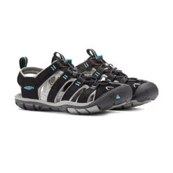 Keen Clearwater CNX (Women) - Black/Radiance -Camping And Hiking 14 6