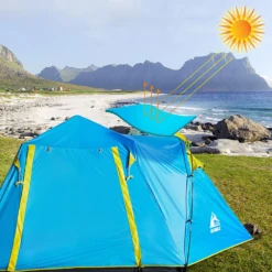 Hewolf Camping Tent 4P -Camping And Hiking 1666 7