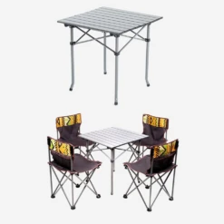 Hewolf 5pcs Set Camping Foldable Table And Chairs 20 Hewolf 5pcs Set Camping Foldable Table And Chairs -Camping And Hiking 1746 12 1