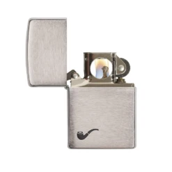 Zippo 200pl Pipe Brushed Chrome - Refillable Windproof Lighter -Camping And Hiking 200pl 2