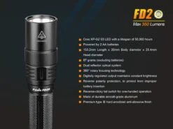 Fenix FD20 LED Flashlight -Camping And Hiking 201742117524256553