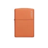 Zippo 231ZL Orange Matte With Zippo Logo - Windproof Lighter -Camping And Hiking 231ZL