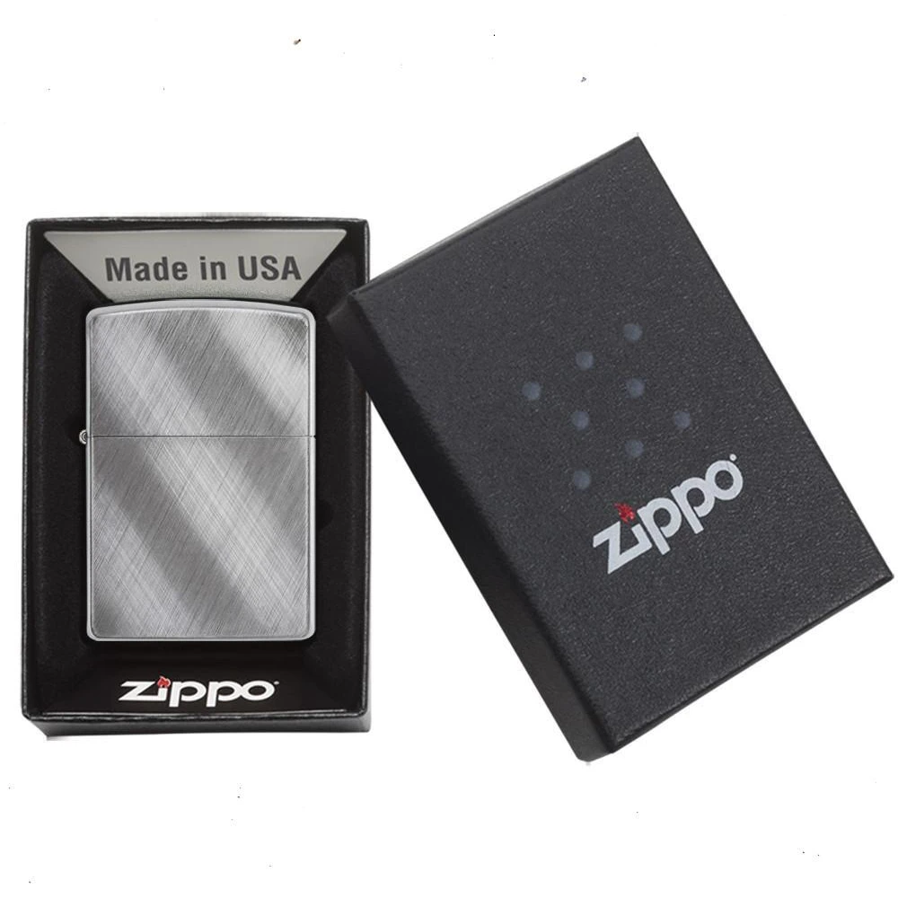 Zippo Diagonal Weave Refillable Windproof Lighter - 28182 5 Zippo Diagonal Weave Refillable Windproof Lighter - 28182 - Image 3