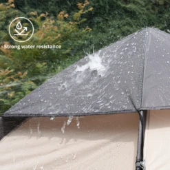 CSTUR Fast Pitch Camping Tent- Black Silver -Camping And Hiking 2 958d9500 b2b3 41ed b30b 8fa5547947ce