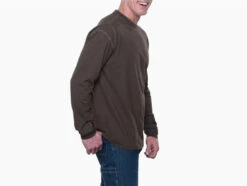 Kuhl Kommando Crew Shirt - Espresso -Camping And Hiking 3 29