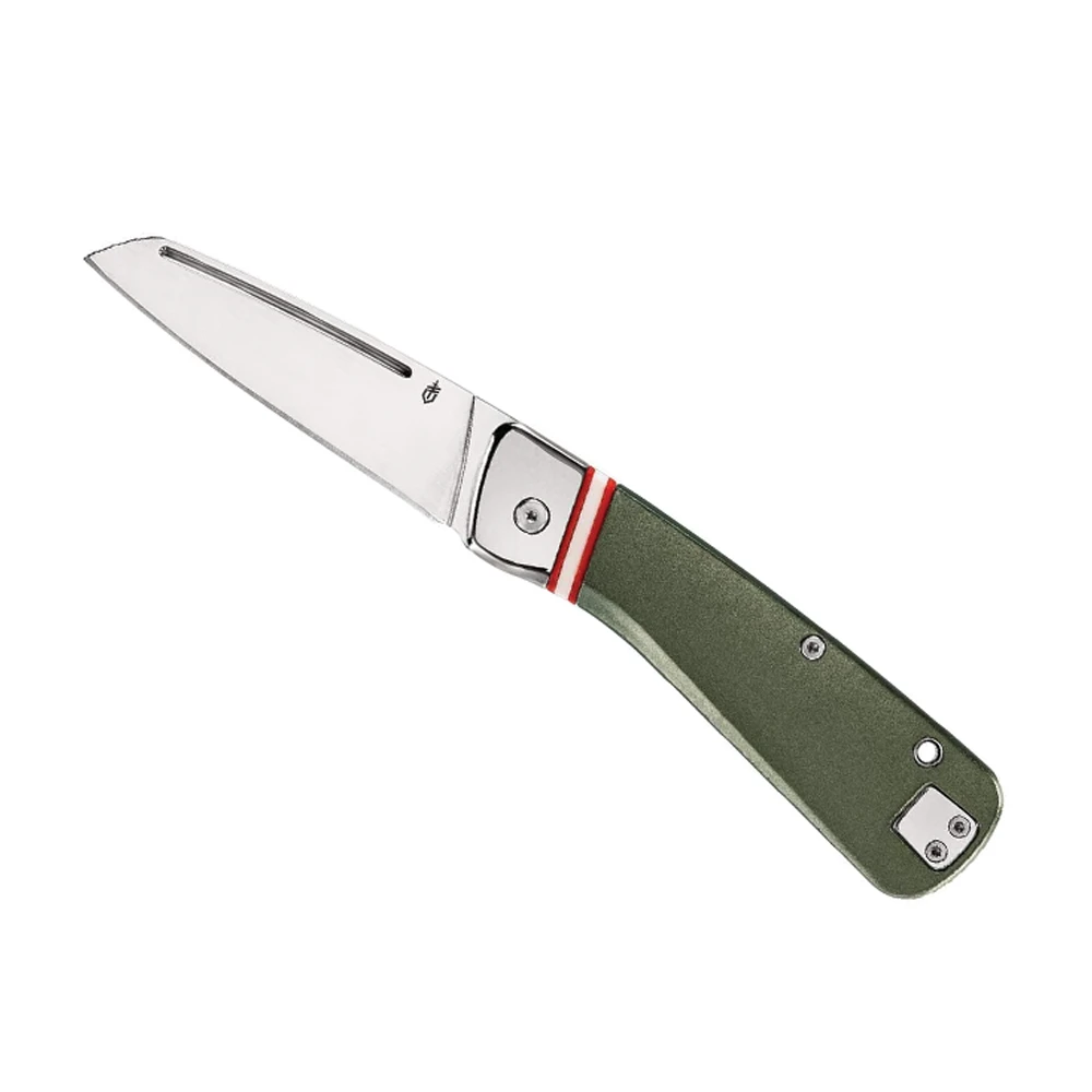 Gerber Straightlace Pocket Clip Knife With Fine Edge Green 3 Gerber Straightlace Pocket Clip Knife With Fine Edge Green