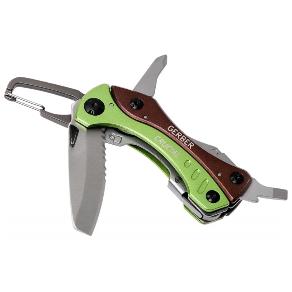Gerber Multi Tool Crucial Tool Green 31-000238 3 Gerber Multi Tool Crucial Tool Green 31-000238