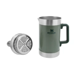Stanley Classic Vacuum French Press 48oz - Hammertone Green -Camping And Hiking 47 3709dfd1 52bc 4c0b 866c 640fa4568ab5