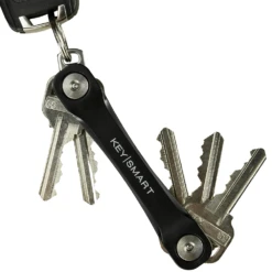 Keysmart Flex Black - Compact Multiple Key Holder Car Key Organizer -Camping And Hiking 6 41