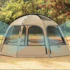 KZM Viva Dome Shelter Plus - Sand -Camping And Hiking 6 602f3e1b 38e0 45fb 84fc c981527a39a6
