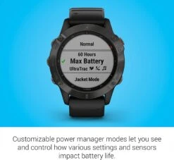 Garmin Fenix 6 GPS Watch - Sapphire Grey 15 Garmin Fenix 6 GPS Watch - Sapphire Grey -Camping And Hiking 711EhyjX IL. AC SL1500