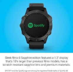 Garmin Fenix 6 GPS Watch - Sapphire Grey 19 Garmin Fenix 6 GPS Watch - Sapphire Grey -Camping And Hiking 71dBb9ewNxL. AC SL1500