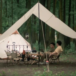 Adventurer Tanxianzhe Waterproof Awning Anti-tearing Sunshade Tarp Outdoor Camping Tan -Camping And Hiking 7 d1defa4f 8939 4639 beee 6a46dff02424