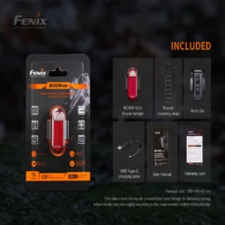 Fenix BC05R V2.0 Rechargeable Bike Tail Light -Camping And Hiking BC05RV2.0 15
