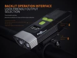 Fenix BC30R USB Rechargable Bicycle Light -Camping And Hiking BC30R 5 76343.1503070087
