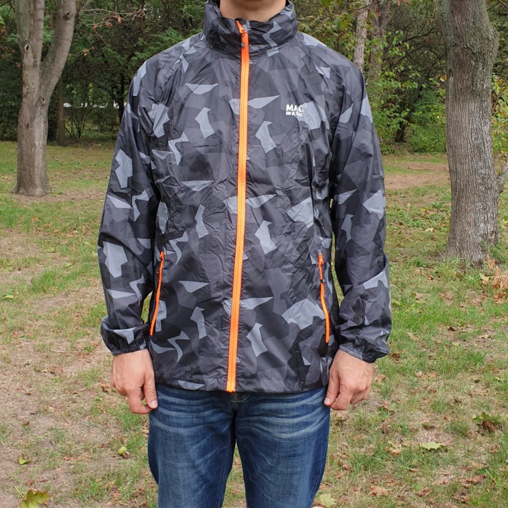 Mac In A Sac Edition - Unisex Waterproof Packable Camo Jacket Windbreaker 18 Mac In A Sac Edition - Unisex Waterproof Packable Camo Jacket Windbreaker - Image 16