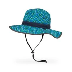 Sunday Afternoon Kids Clear Creek Boonie - Blue Solar Geodes/Grey