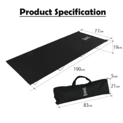 DoD Wide Camping Bed -Camping And Hiking CB1 100 BK 10 e44ed7ad 3cce 4424 9933 323e3701f9b8