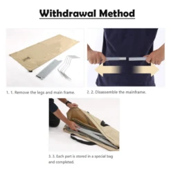 DoD Wide Camping Bed -Camping And Hiking CB1 100 BK 11 600x600 26541c5a 7918 4a9d a700 65bb98313e59