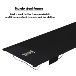 DoD Wide Camping Bed -Camping And Hiking CB1 100 BK 9 2a8d2bc1 a574 4f21 b80d e3d15d8962c3