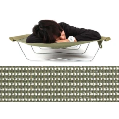 DoD Ultra Cool Camping Bed- Khaki 11 DoD Ultra Cool Camping Bed- Khaki -Camping And Hiking CB1 139 KH 6