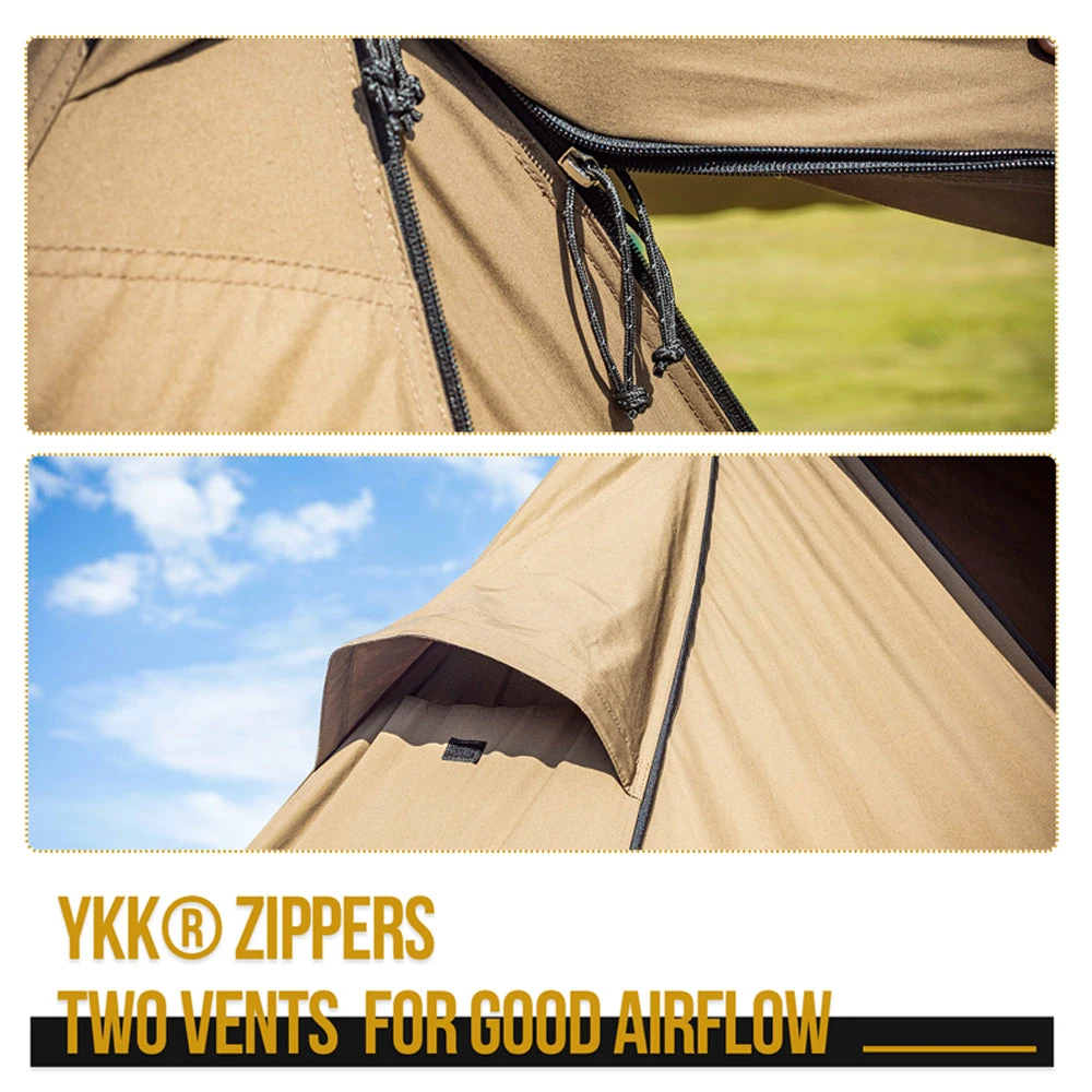 OneTigris Roc Shield Bushcraft Tent (New TC Version) 6 OneTigris Roc Shield Bushcraft Tent (New TC Version) - Image 4