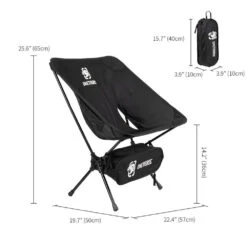 OneTigris Portable Camping Chair - Coyote Brown -Camping And Hiking CE ZDY02 BK 05 dc6917c4 89a8 4ee2 8c11 915c08dcc918