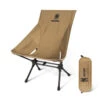 OneTigris Portable Camping Chair Large - Coyote Brown -Camping And Hiking CE ZDY03 CB 02