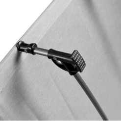 Camp Leader Low Collapsible Camp Bed -Camping And Hiking CL26 GRY 04