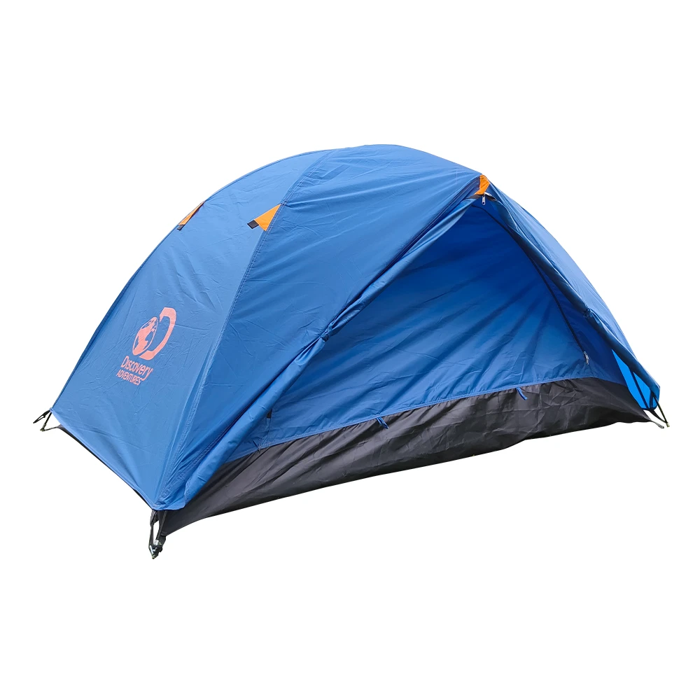 Discovery Adventures 2 Person Camping Tent Navy Orange 3 Discovery Adventures 2 Person Camping Tent Navy Orange