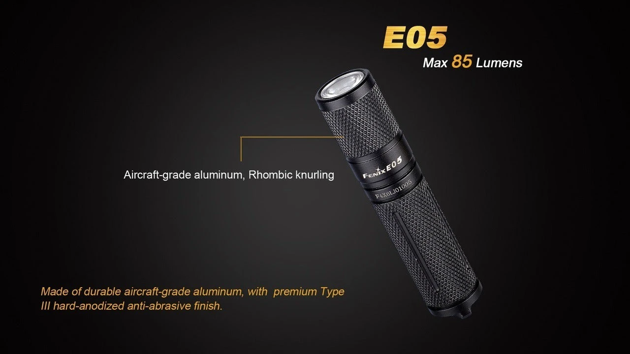 Fenix E05 XP-E2 LED Flashlight 9 Fenix E05 XP-E2 LED Flashlight - Image 7