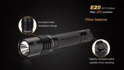 Fenix E20 XP-E2 LED Flashlight (2015 EDITION) -Camping And Hiking E202015 9 E 25612 97633.1443050098