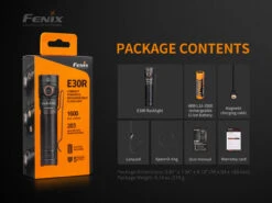 Fenix E30R Luminus SST40 LED Flashlight BLACK -Camping And Hiking E30RA E 11 48851.1556287406