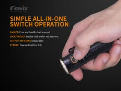Fenix E30R Luminus SST40 LED Flashlight BLACK -Camping And Hiking E30RA E 8 91592.1556287406